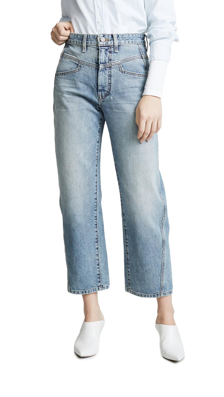 Colovos Vintage Front Yoke Jeans