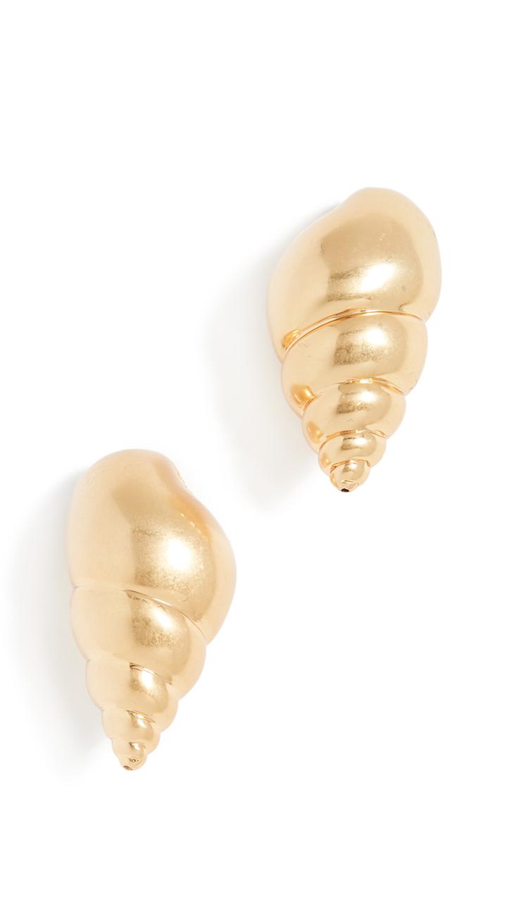 Madewell Spiral Shell Earrings