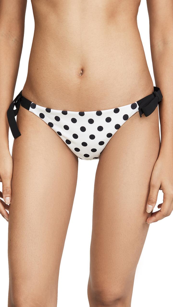 Zimmermann Sculpt Tie Side Bikini Bottoms