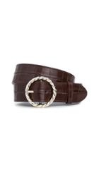 Loeffler Randall Leo Twisted Circle Belt Buckle