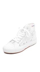 Superga Macrame High Top Sneakers