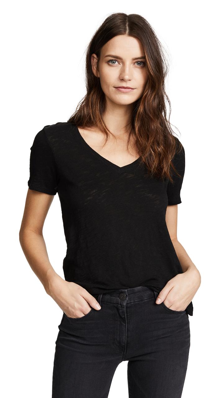 Atm Anthony Thomas Melillo V Neck Tee