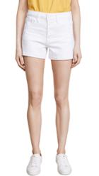 Paige High Rise Sarah Shorts With Exposed Buttons