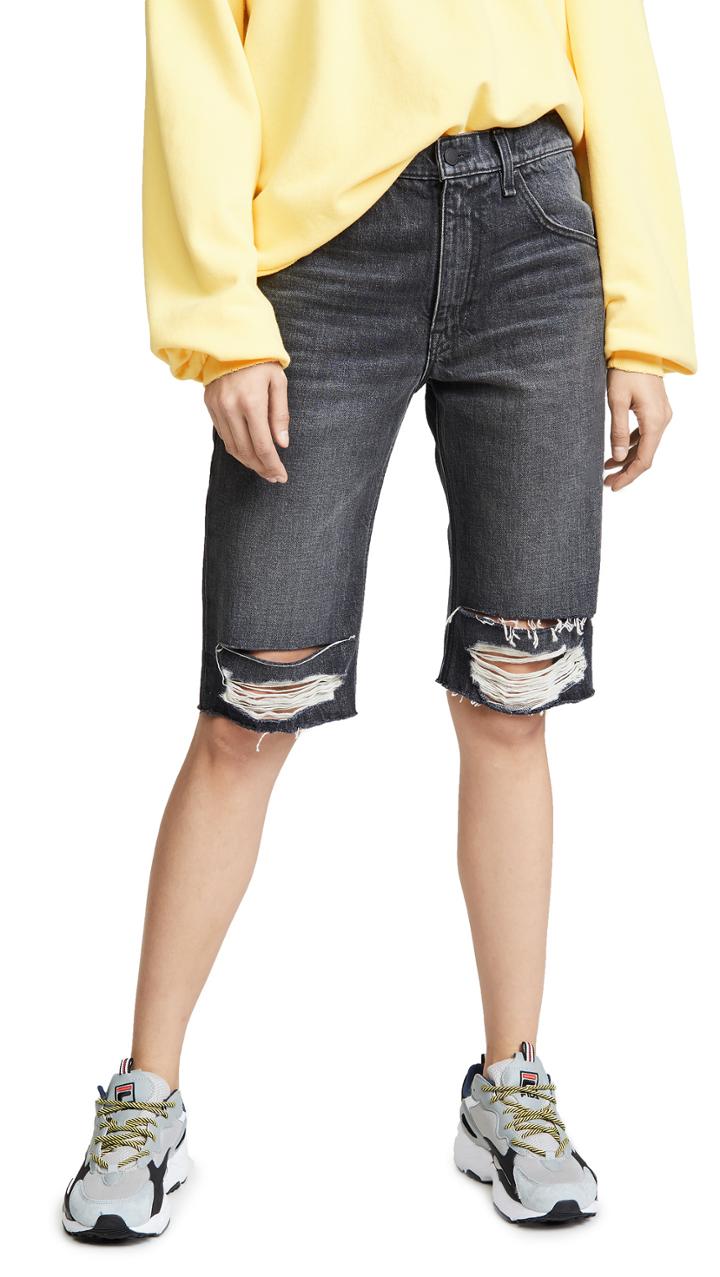 Hudson Sloane Long Cut Off Shorts