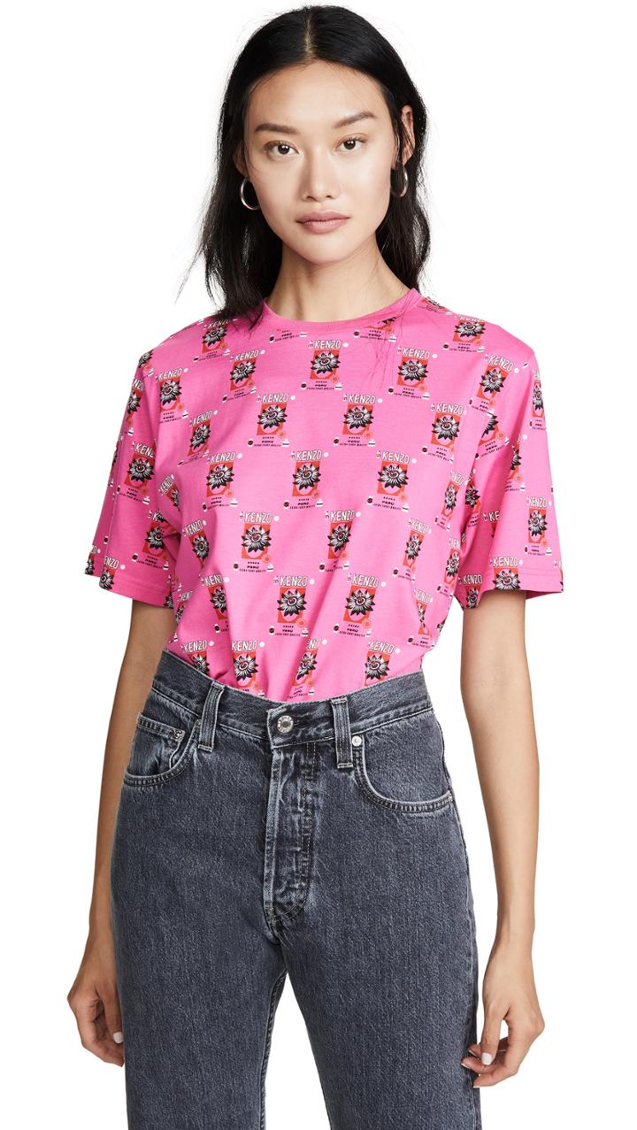 Kenzo Allover Boxy T Shirt
