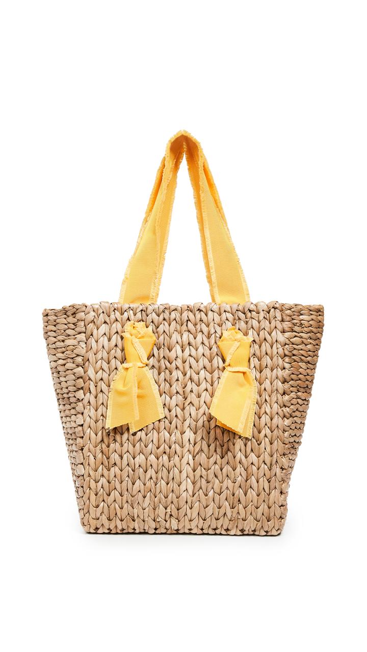 Pamela Munson Petite Isla Bahia Fringe Tote