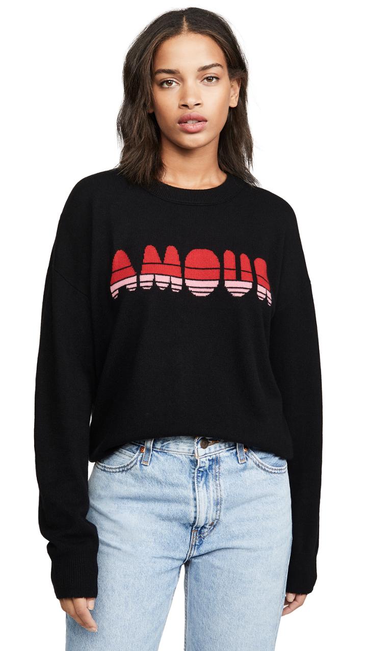 Zadig Voltaire Gaby C Amour Cashmere Sweater