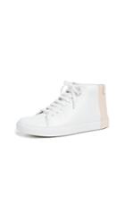 South Parade Stars Leather Lace Up Sneakers