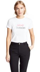 Bella Freud Solidarite Feminine T Shirt