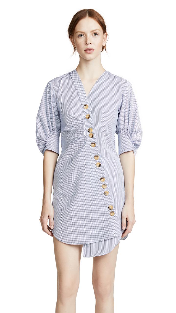 Tibi Asymmetrical Shirtdress