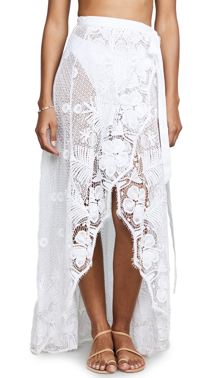 Miguelina Valencia Wrap Skirt