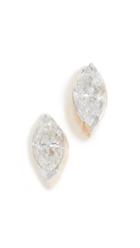 Adina Reyter 14k Single Marquise Post Earrings