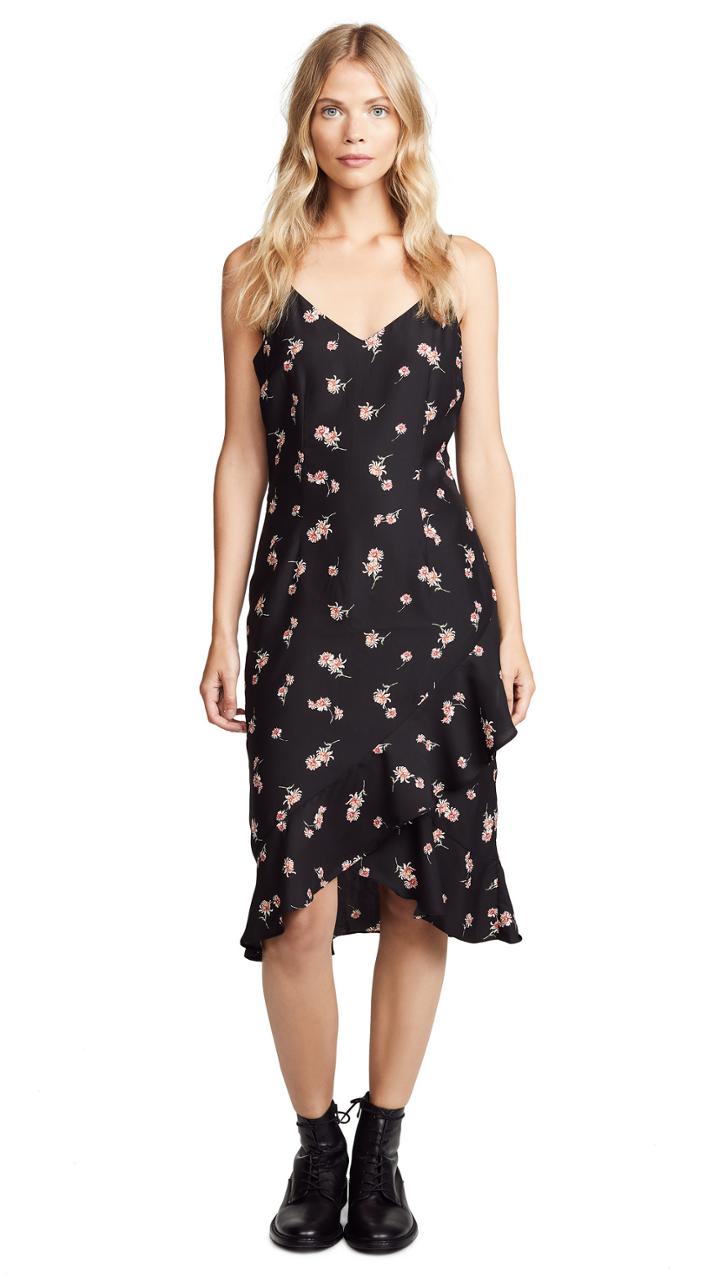 Bb Dakota All Eyes On You Printed Dress