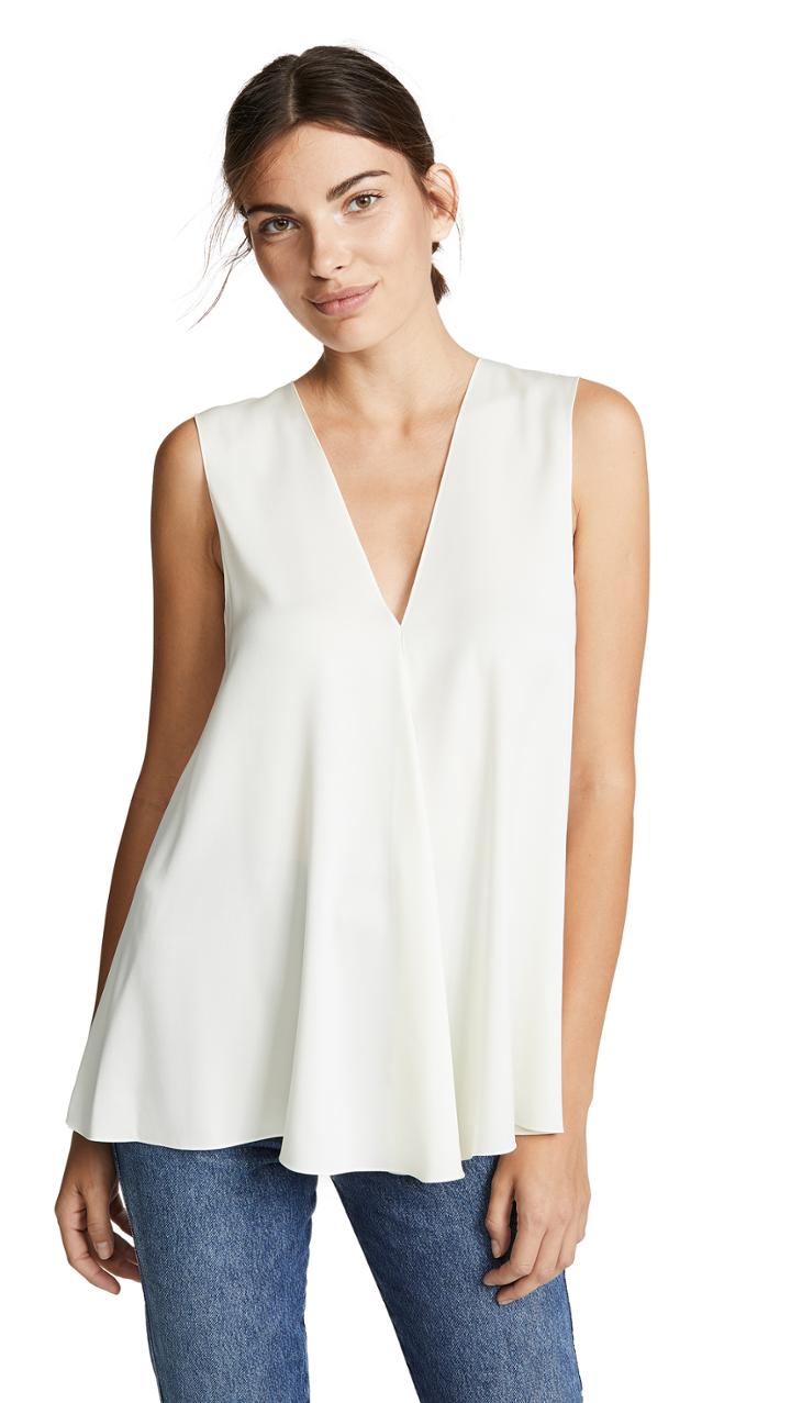 Theory V Neck A Line Top