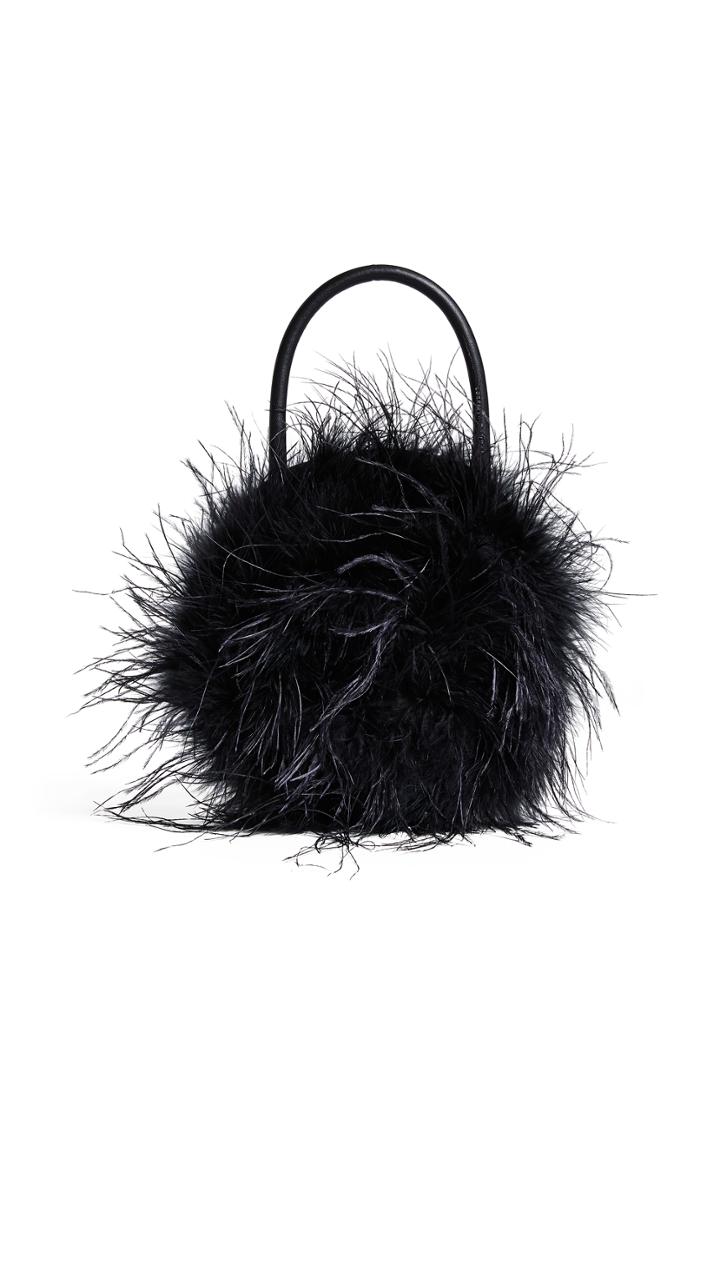 Loeffler Randall Zadie Feather Circle Tote
