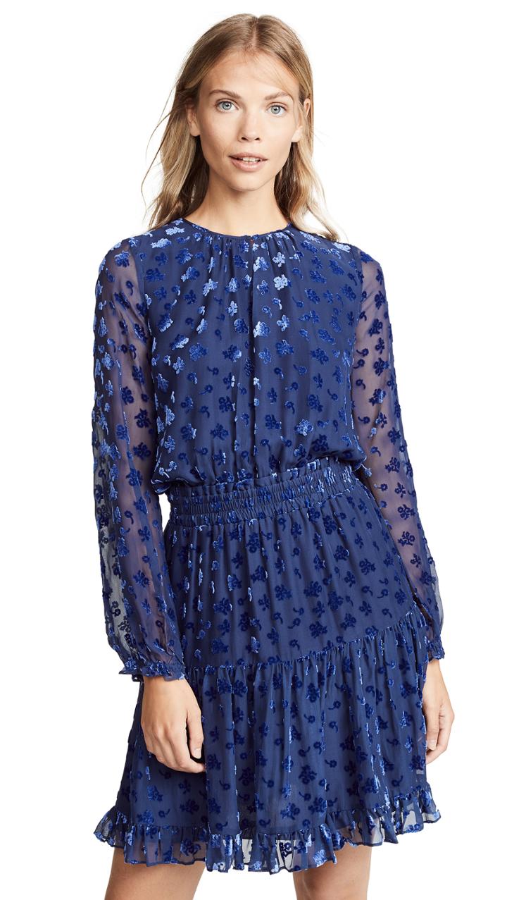 Shoshanna Velvet Dress
