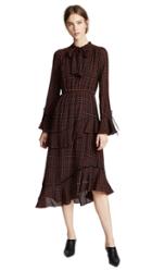Derek Lam 10 Crosby Tiered Midi Dress