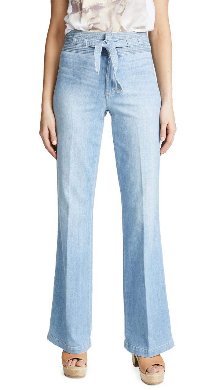 Joe S Jeans High Rise Belted Flare Jeans