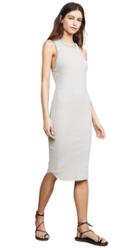 James Perse Sporty Trim Rib Tank Dress