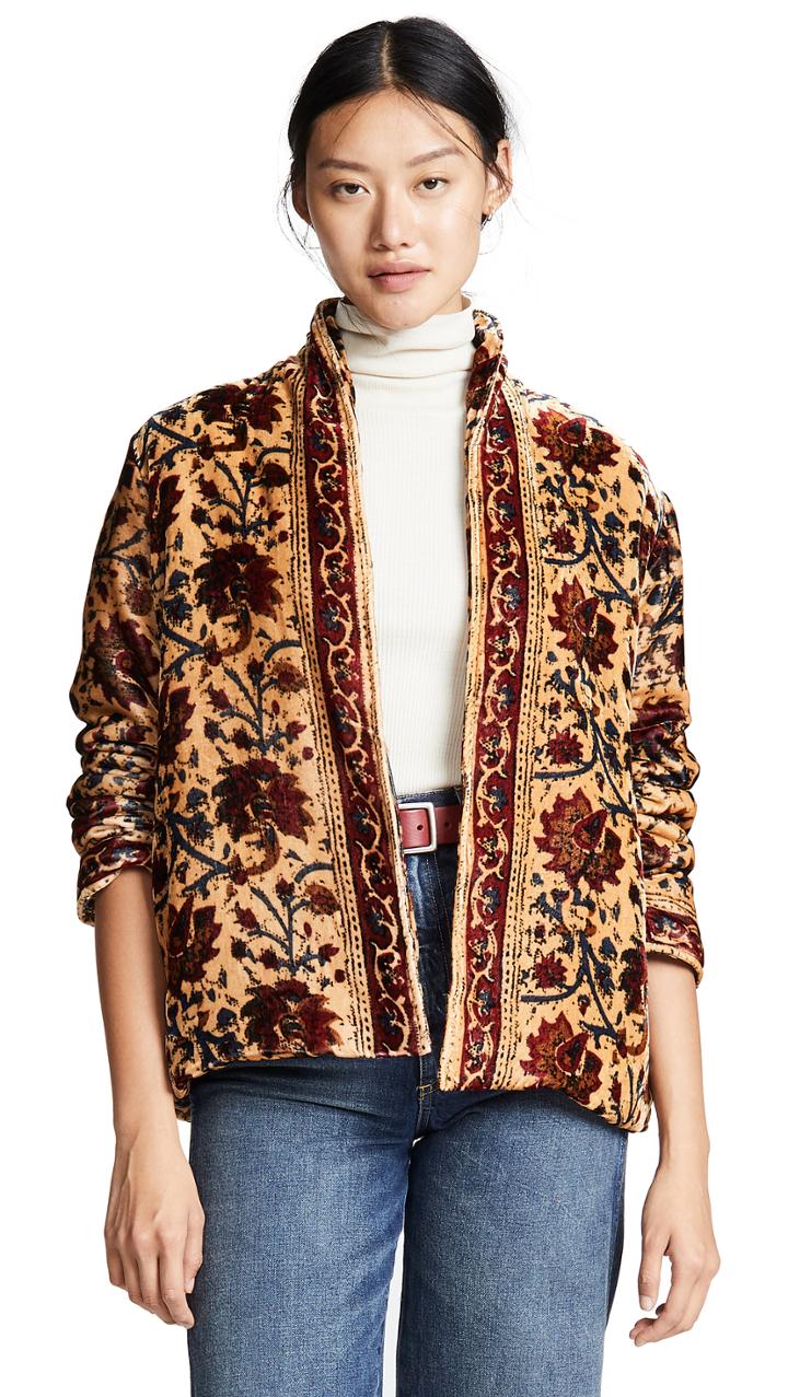 Mes Demoiselles Charles Velvet Jacket