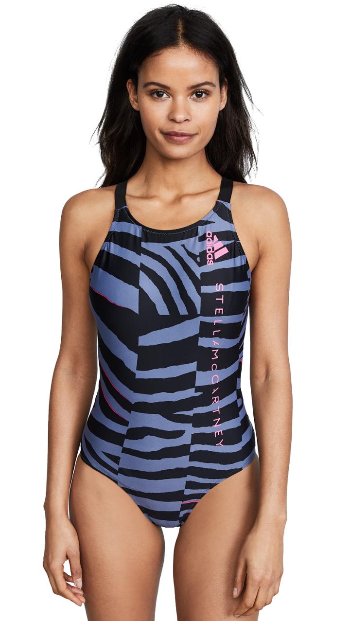 Adidas By Stella Mccartney Printed Swimsuit