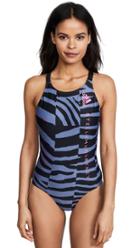 Adidas By Stella Mccartney Printed Swimsuit