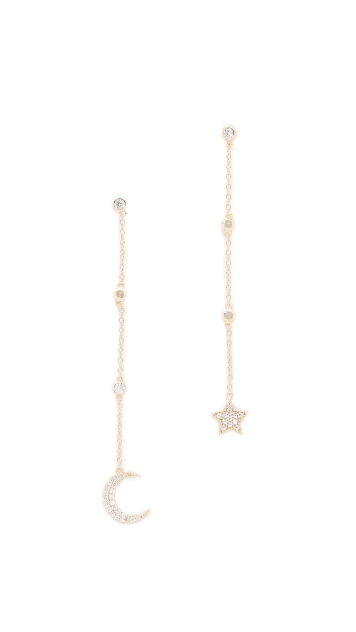 Shashi Luna Drop Earrings