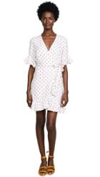 Wayf Tasha Off Shoulder Halter Mini Dress