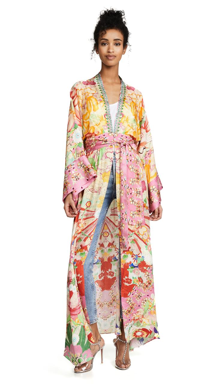 Camilla Robe With Elastic Waist
