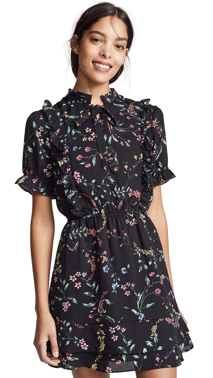 Cupcakes And Cashmere Karolina Floral Dress