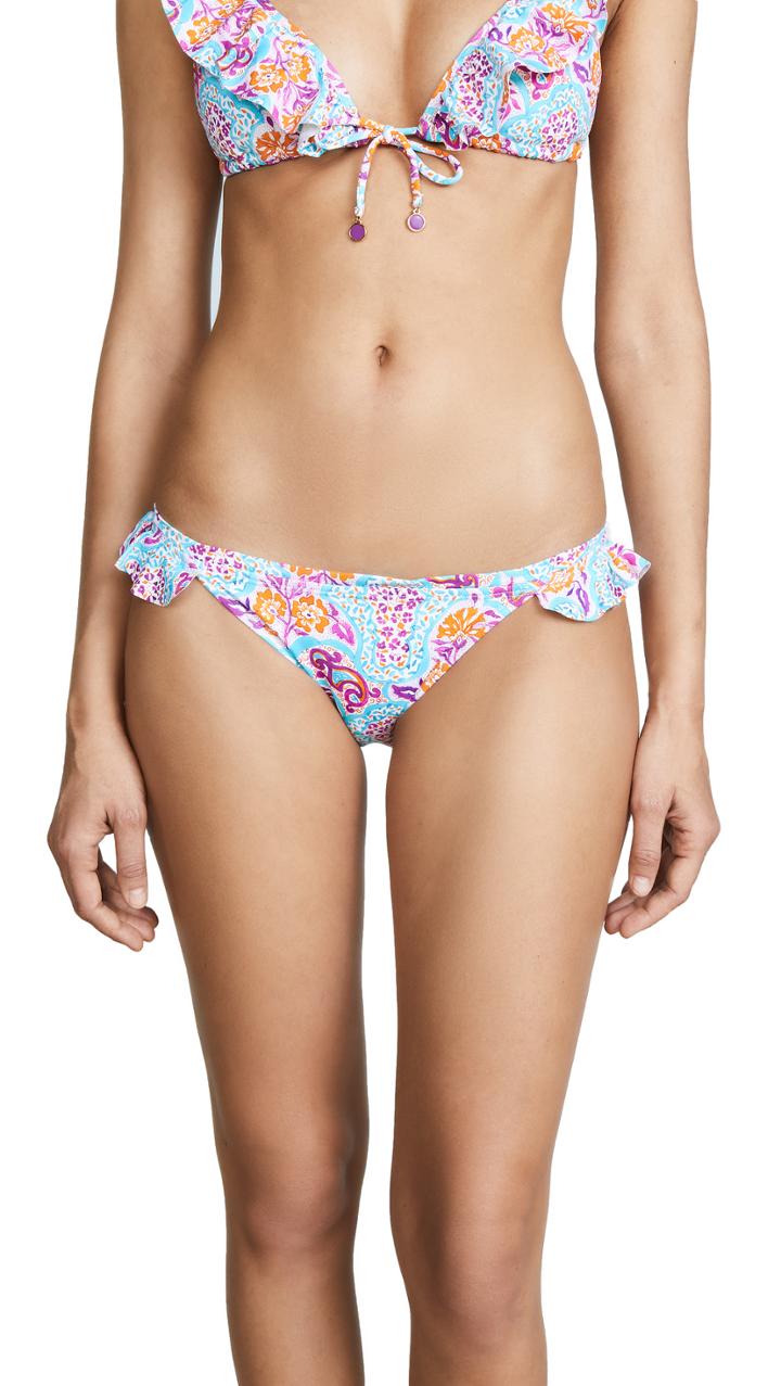 Ondademar Verbena Ruffled Low Rose Bottoms