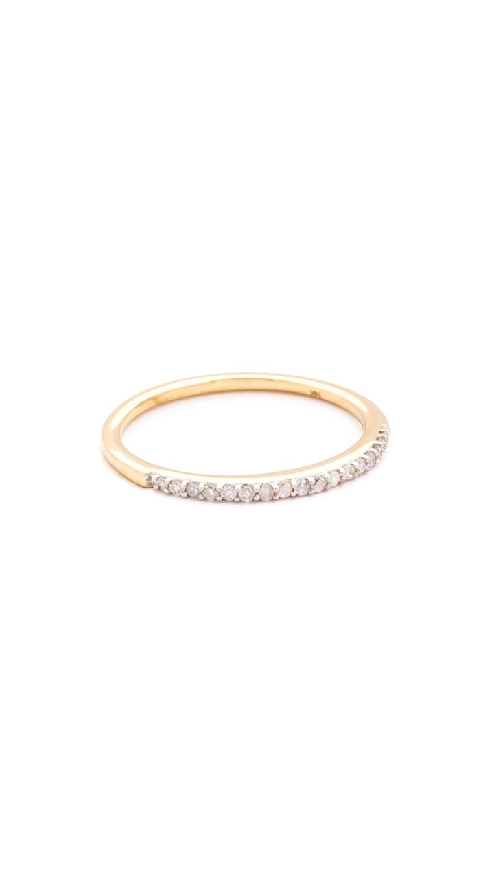 Adina Reyter 14k Pave Band Ring