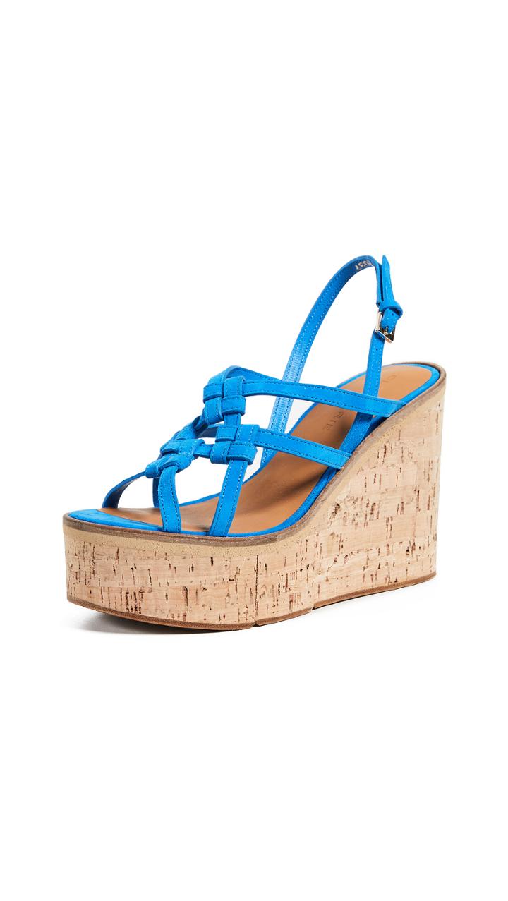 Robert Clergerie Platform Wedge Sandals