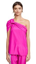 Baja East One Sleeve Dress