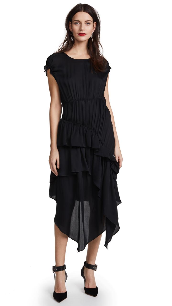 Preen By Thornton Bregazzi Preen Line Poppy Tiered Dress