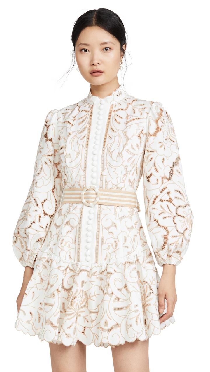 Zimmermann Edie Embroidery Dress