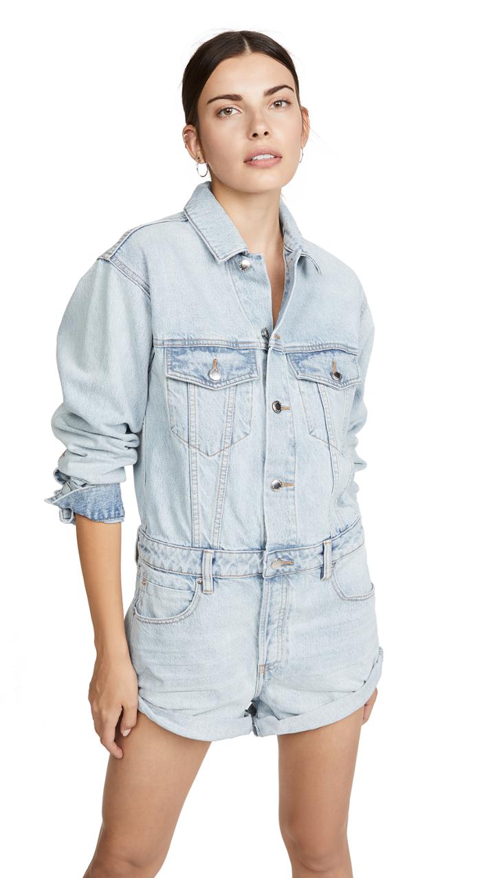 Denim X Alexander Wang Romper