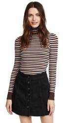 Joostricot Striped Turtleneck Sweater