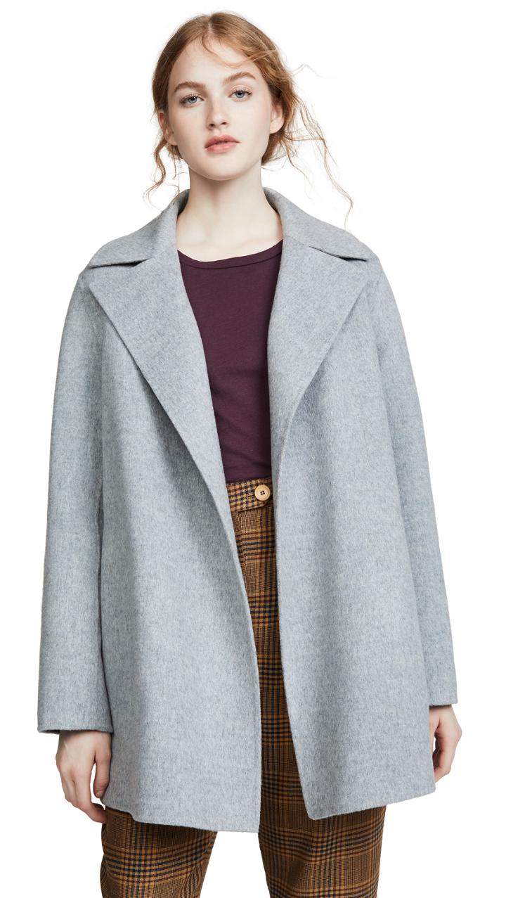 Theory Overlay Df Coat