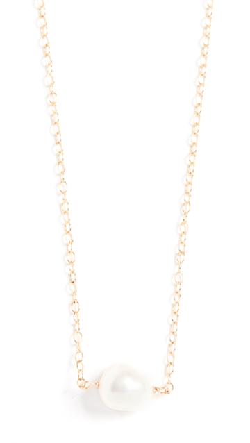Maison Monik Single Pearl Necklace