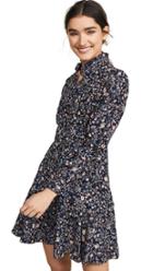 Rebecca Taylor Long Sleeve Vivianna Dress