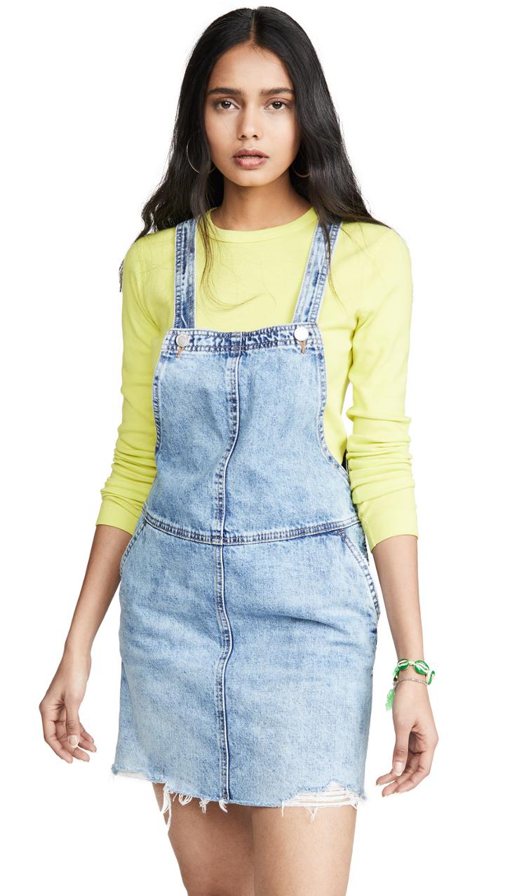 Blank Denim Blow The Bag Overall Dress