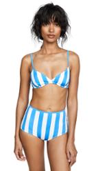 Solid Striped Nina Swimsuit