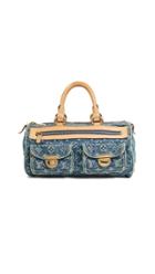 What Goes Around Comes Around Louis Vuitton Denim Ab Neospeedy Bag
