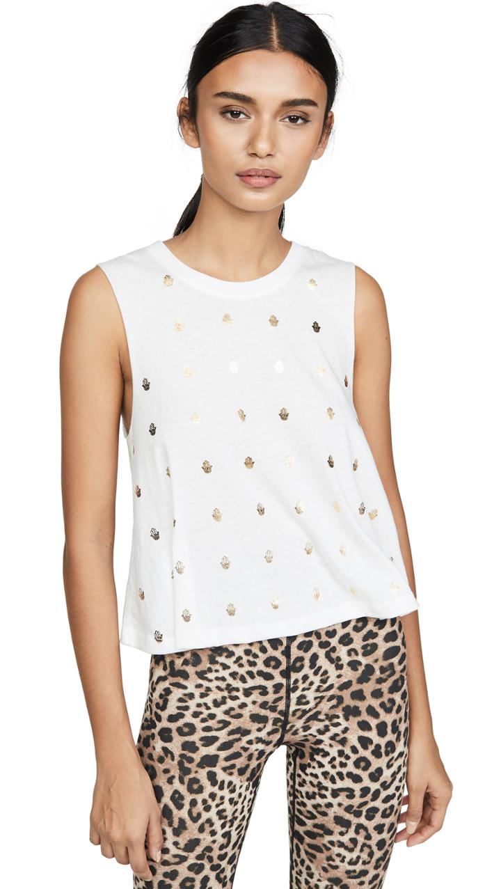 Spiritual Gangster Hamsa Crop Tank