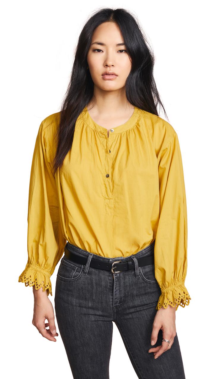 Velvet Jacoba Poplin Blouse