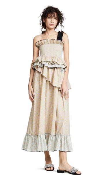 Cf Goldman Ashley Smocked Dress