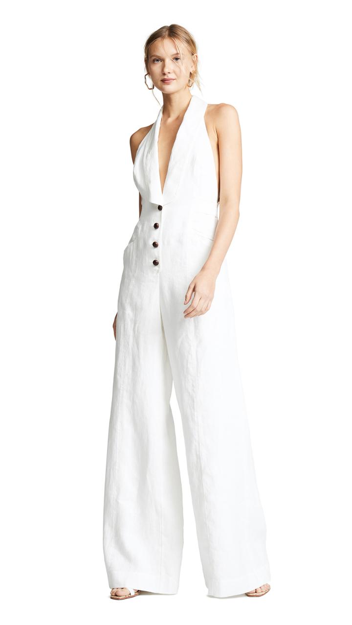 Zimmermann Corsage Tailored Jumpsuit
