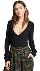 Free People Cozy Up With Me Bodysuit