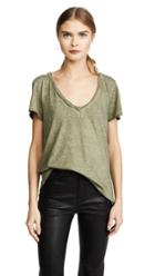 Pam Gela Overdyed V Neck Tee